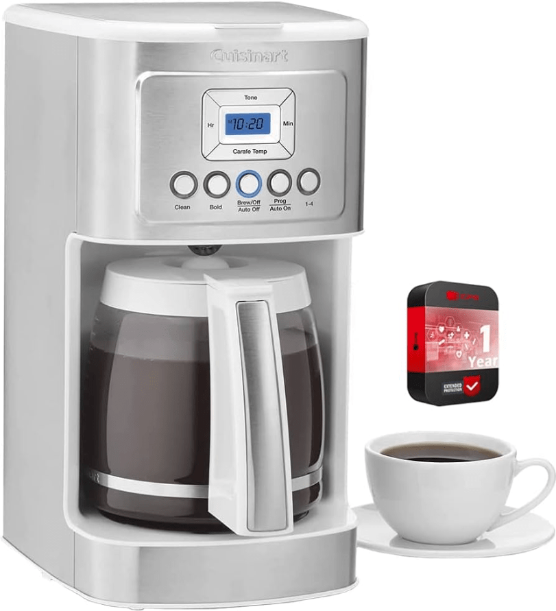 Cuisinart Dcc-3200WP1: Best White Coffee Machine 