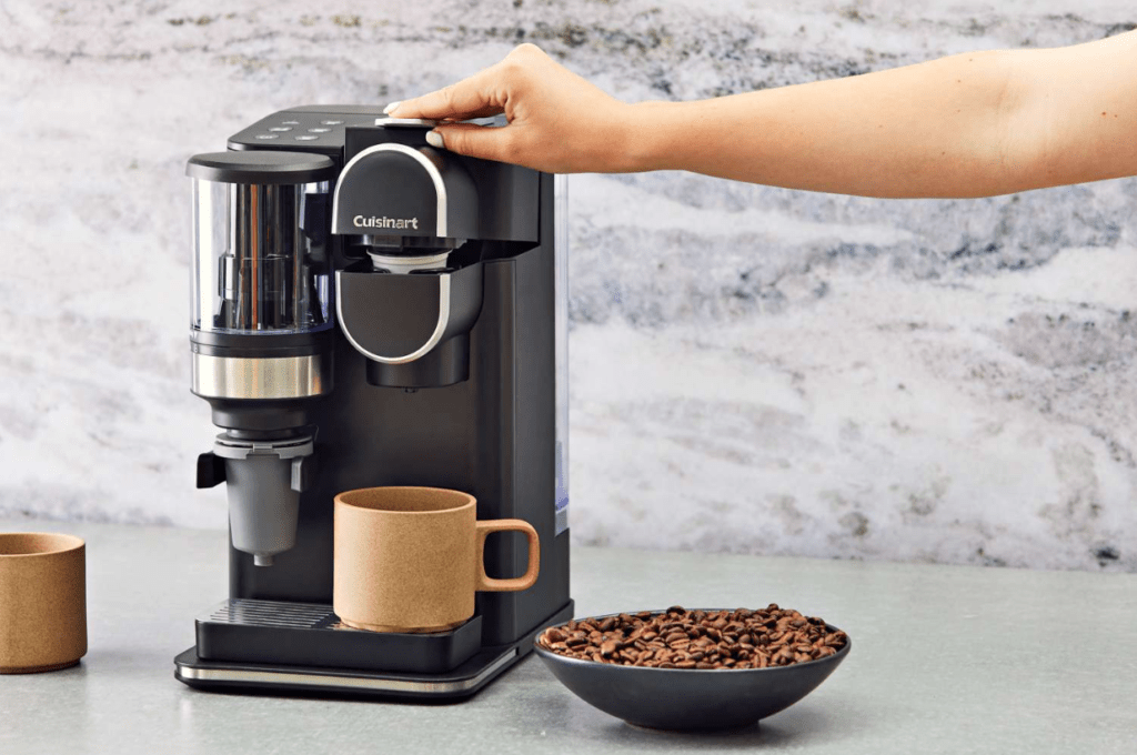 Drip Coffee Maker with Grinder
