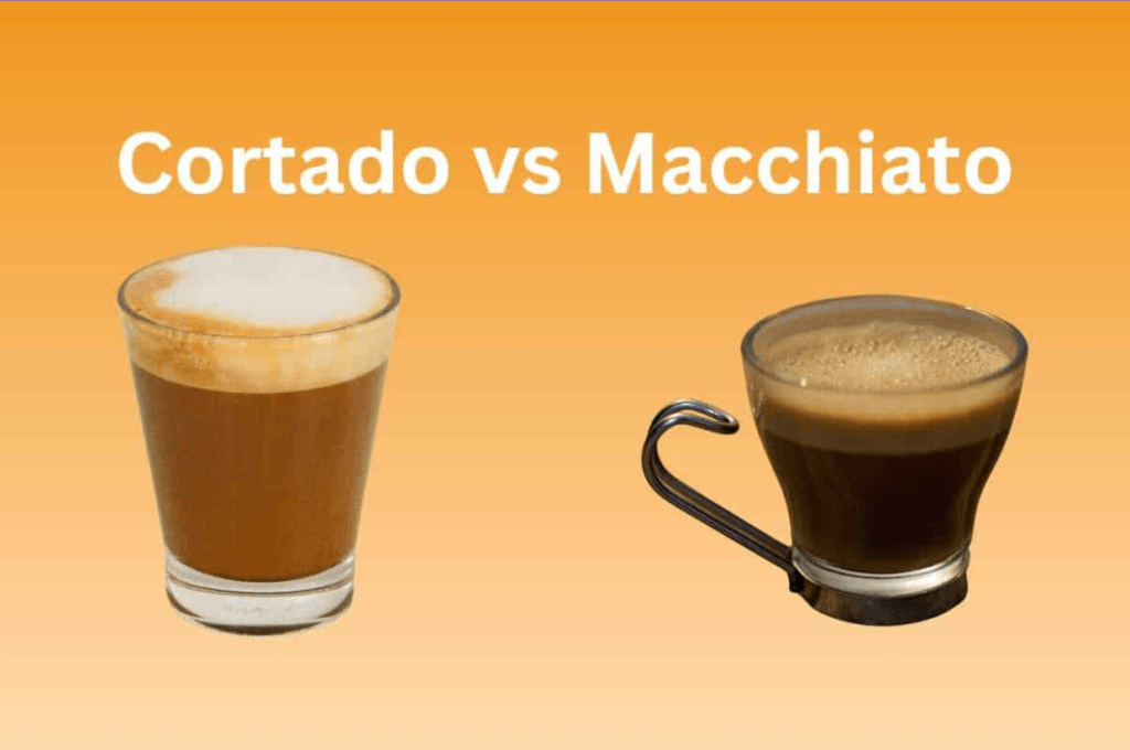 Macchiato vs Cortado